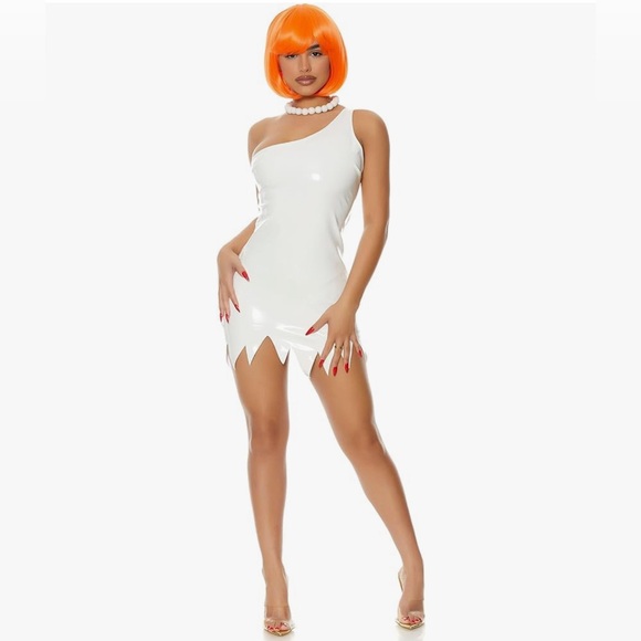 Sexy Women's Bedrock Baddie Costume Wilma Flintstone M/L - Picture 1 of 3